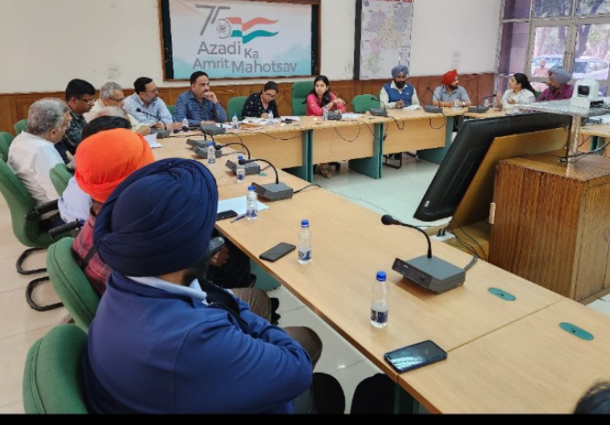 District level monitoring committee meeting to make elections accessible to all